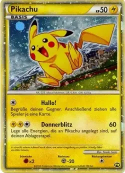 Pikachu 「PW No. 006」「EN」